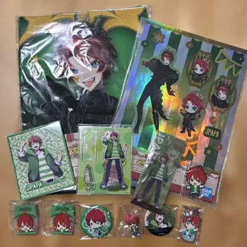 JPAPA 굿즈세트 빅타월 홀로그램 스티커