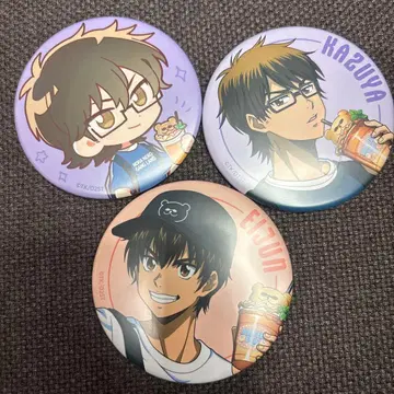 다이아몬드 A 사와무라 에이준 미유키 카즈야 캔뱃지 캬라드리