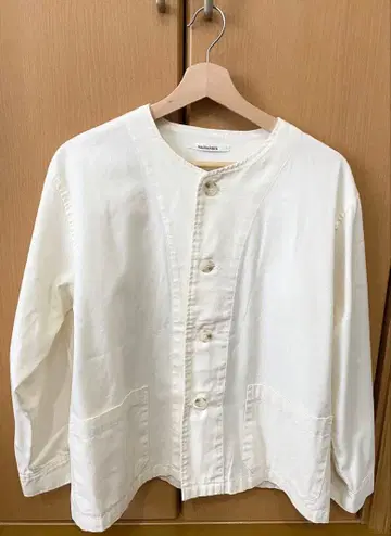 나추카라 노카라 자켓 자켓 크림