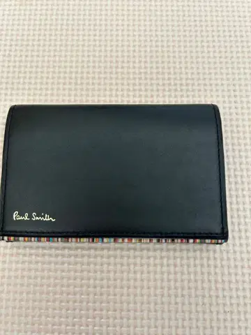 폴 스미스 블랙 명함지갑