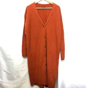 덴함 DENHAM 롱 가디건 긴팔 울 모 F