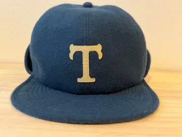 AT-DIRTY 네이비 울 캡 이어커버 귀마개 포함