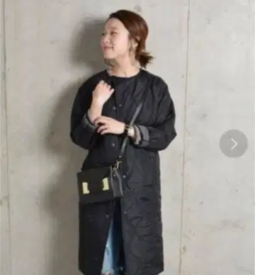 KIFFE(키페) 라이너 코트 블랙