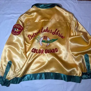 레어 비밀결사 멤버 자켓 체인 스티치 빈티지