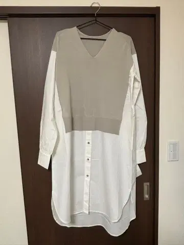 Vin 셔츠 도킹 원피스