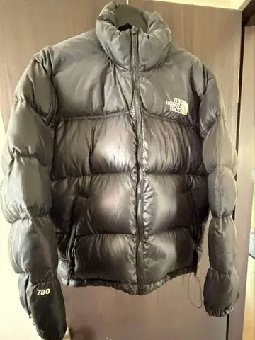 THE NORTH FACE 700 다운 자켓 블랙
