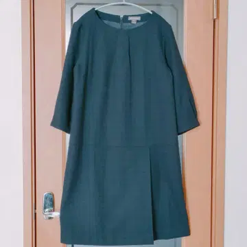 [ Eddie Bauer ] 울 혼방 네이비 튜닉 원피스 PM(M)