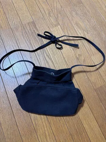 블랙 복조리형 숄더백