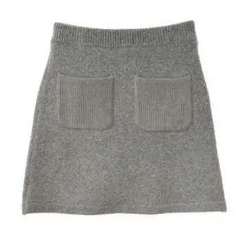 COCODEAL 포켓 니트 미니 스커트