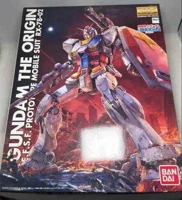 기동전사 건담 THE ORIGIN RX-78-02 MG 1/100