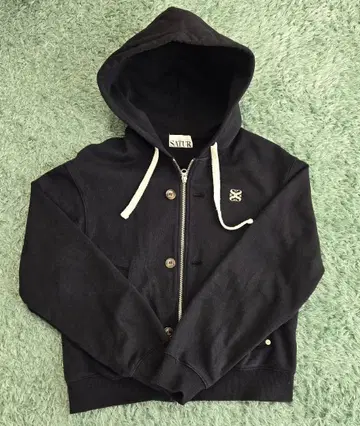 SATUR 후드티 블랙 한국