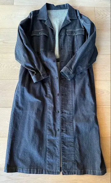 TOMORROWLAND 데님 롱 셔츠 원피스 36 새상품급