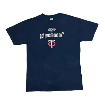 00s 레어 MLB 미네소타 트윈스 T셔츠 AAA 2006 플레이오프 L