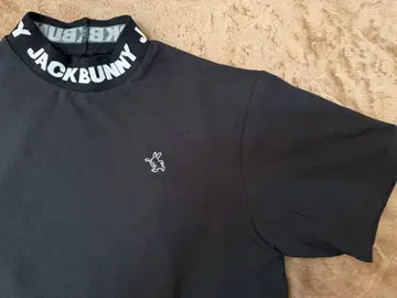 JACK BUNNY 반팔 하이넥 골프 셔츠