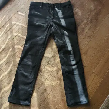 여성용 안감 부착 따뜻한 팬츠 ( 허리 80 )