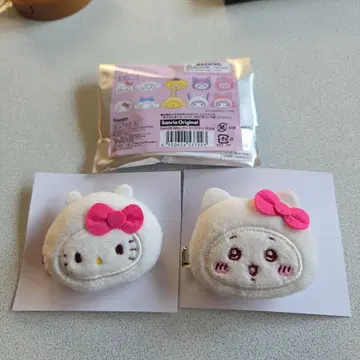 치이카와 산리오 시크릿 헤어 클립 키티