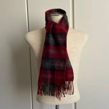 cashmere 캐시미어 머플러 체크