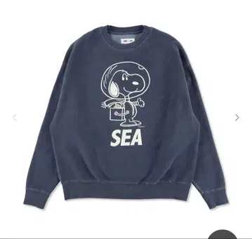 WIND AND SEA 스누피 맨투맨