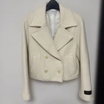 SNIDEL 화이트 울 자켓