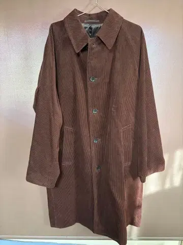 GU 코듀로이 스텐카라 코트