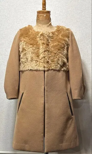 OPAQUE.CLIP 피 코트 40 새상품급