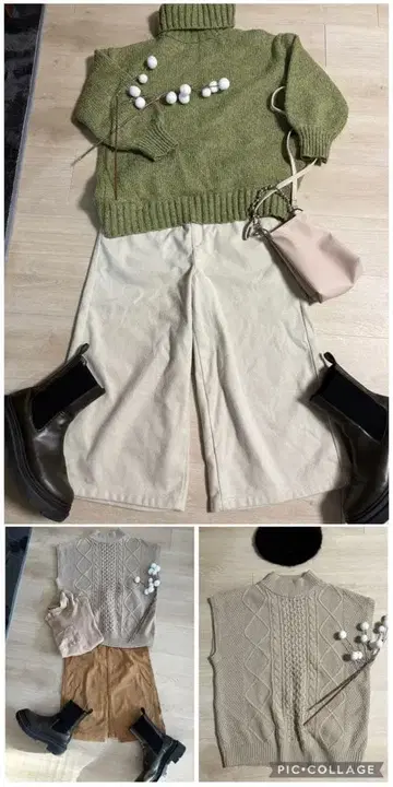 가을/겨울 여성용 묶음 판매 니트 등 5점 M