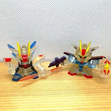 [ 한정판 ] 프리덤 포스 임펄스 GUNDAM 부록 SD 풀컬러 피규어