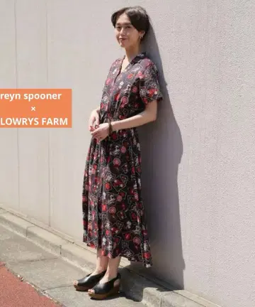 reyn spooner x LOWRYS FARM 원피스