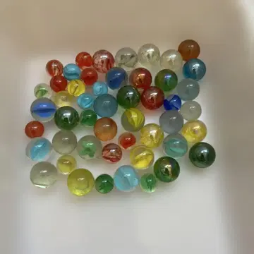 구슬 50개 빈티지 쇼와 레트로