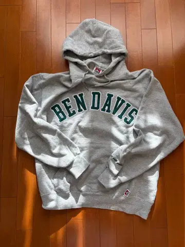BEN DAVIS/벤데이비스 와펜 자수 풀오버 후드티