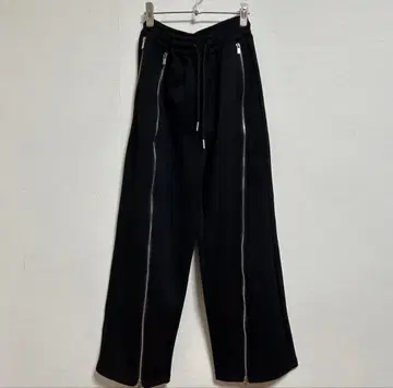 ARGUECULTURE 지퍼 변형 스웨트 팬츠