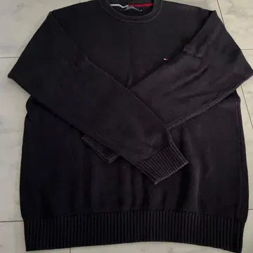 타미힐피거 네이비 스웨터