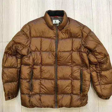 Hush Puppies 다운 자켓 L 사이즈 브라운 (골드 느낌)