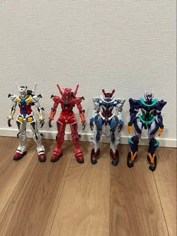 한계 돌파 지크 액스 피규어 4체 세트