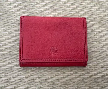 가죽 빨간색 명함지갑 WOGNA