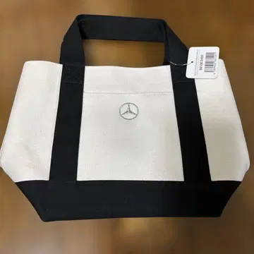 Mercedes-Benz 토트백 화이트/블랙