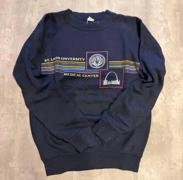 80s 벨바쉰 USA제 프린트 스웨트