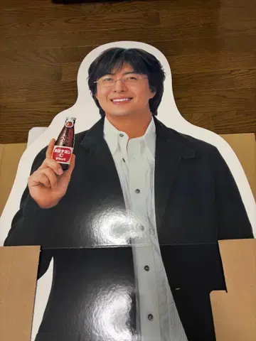 배 용준 등신대 패널 오로나민C