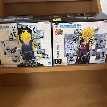 제일복권 드래곤볼 B상 C상 피규어 베지터 손오반 40th