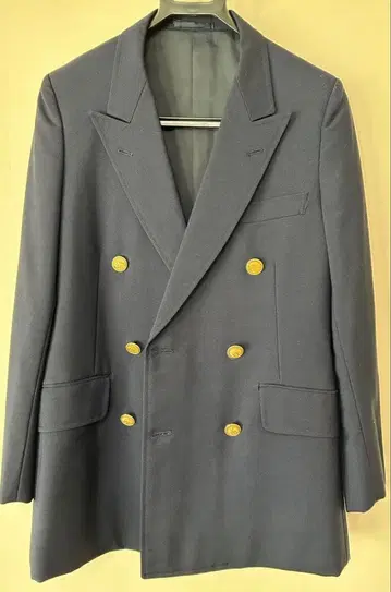 Beverly Hills 그레이 더블 브레스트 자켓