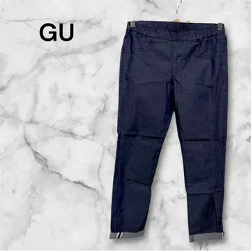 지유 스키니 팬츠 스트레치 소재 포켓 허리밴딩 L 사이즈