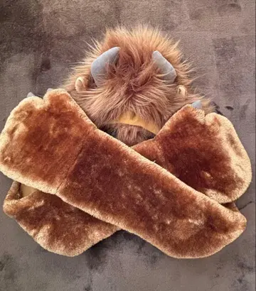 디즈니 미녀와 야수 야수 팬 캡 머플러