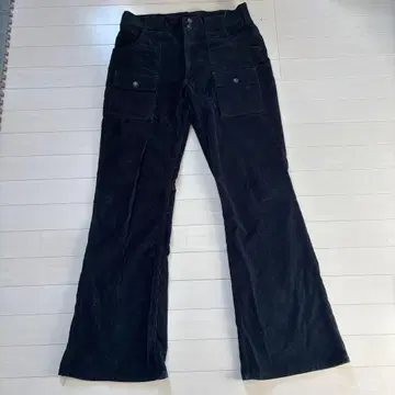 카고 플레어 팬츠 코듀로이 원단