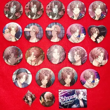 블랙스타 브라스 캔뱃지 묶음 판매 고양이 세트