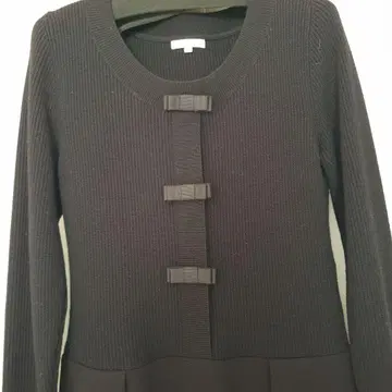 투 비 시크 니트 콤비 원피스