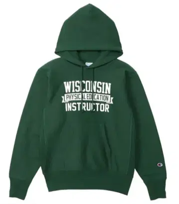 새상품 사이즈 L 챔피온 후드티 그린 리버스 위브