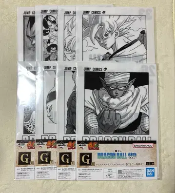 제일복권 드래곤볼 40th 그 첫 번째 G상 클리어 파일 8종