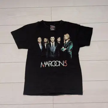 MAROON 5 티셔츠 블랙