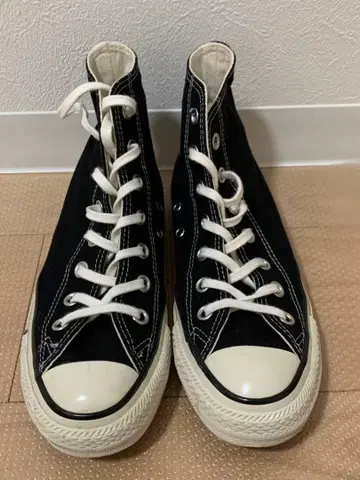 CONVERSE ALL STAR 블랙 스니커즈 하이컷