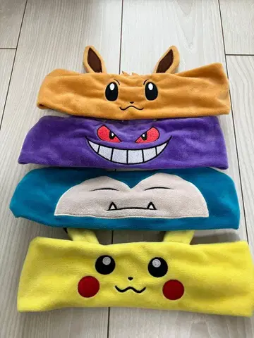 포켓몬 헤어밴드 4개 세트